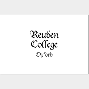 Oxford Reuben College Medieval University Posters and Art